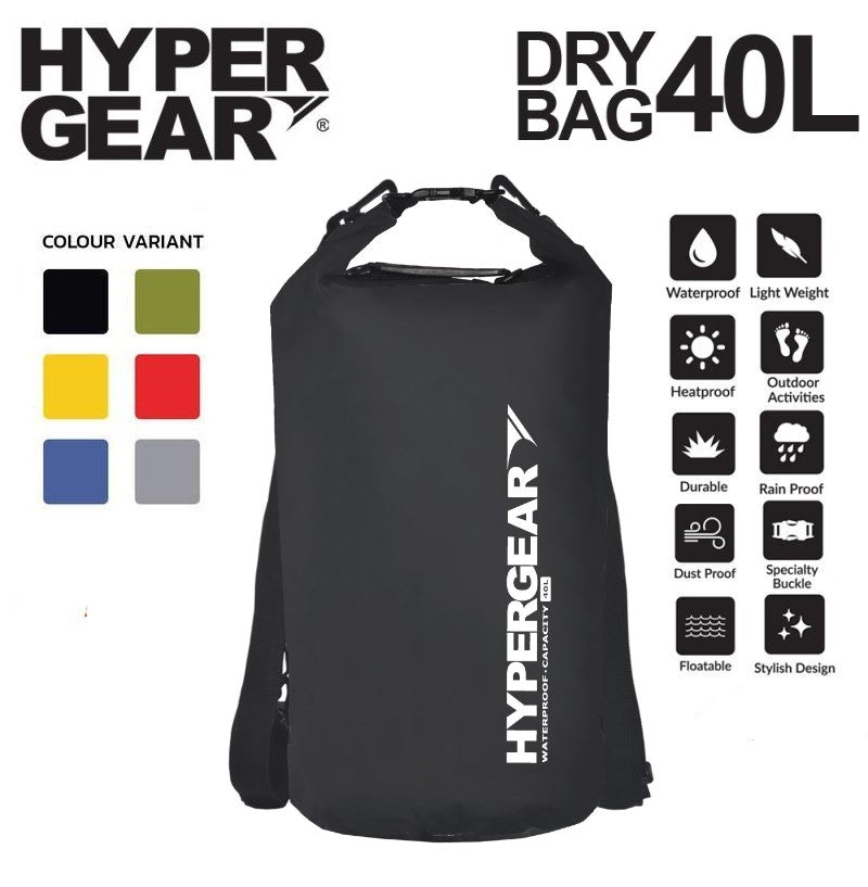 [CLEARANCE] Hypergear Dry Bag 40L