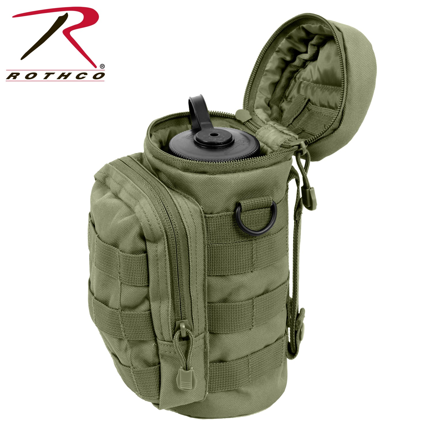 [CLEARANCE] Rothco MOLLE Compatible Water Bottle Pouch
