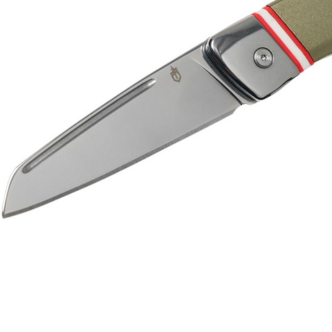 [CLEARANCE] Gerber Straightlace Pocket Clip Knife with Fine Edge Green