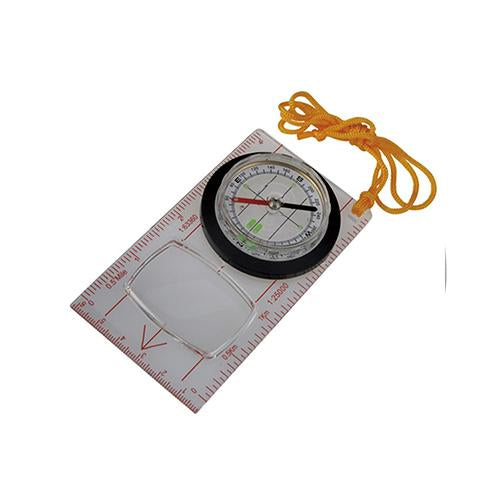 Ace Camp Fluorescent Map Compass - GL Extra