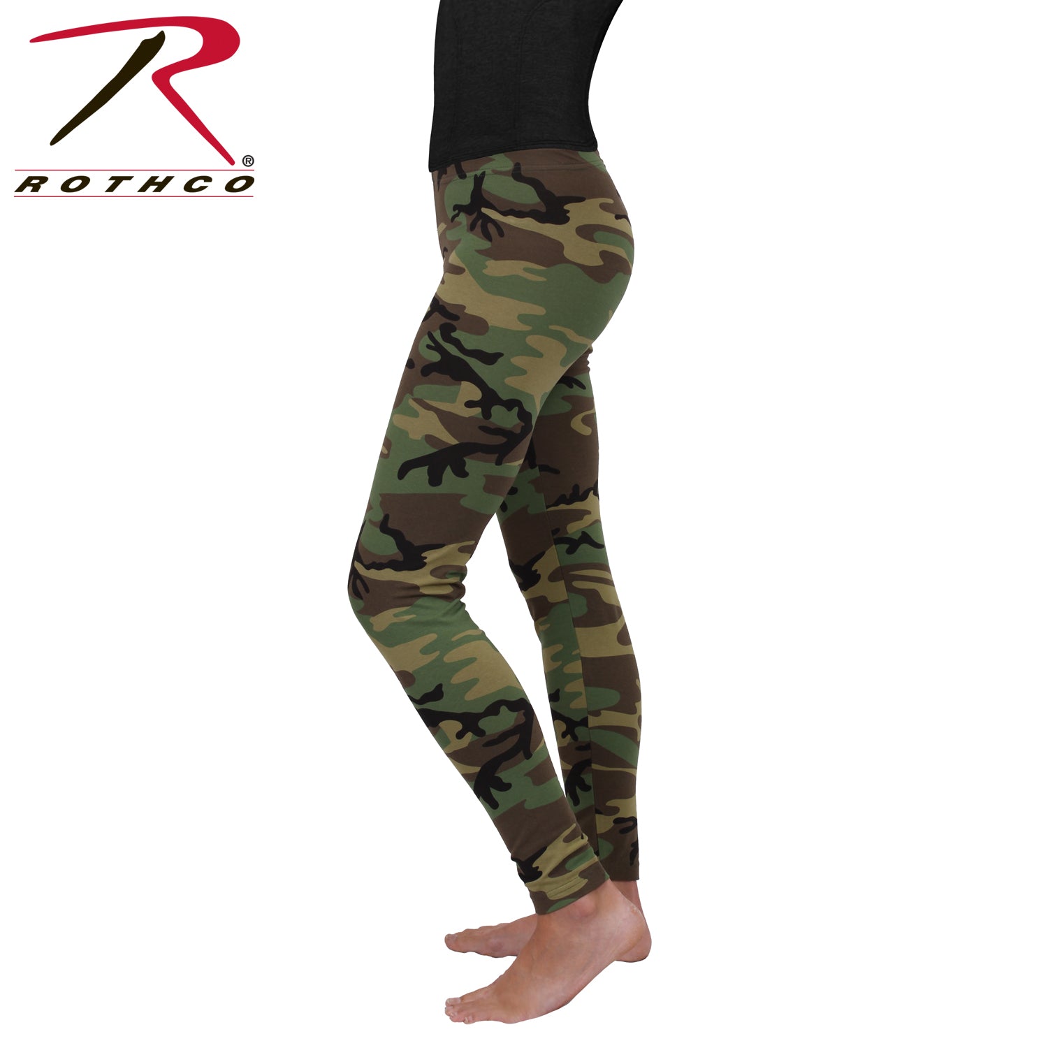 [CLEARANCE] Rothco Womens Camo Leggings