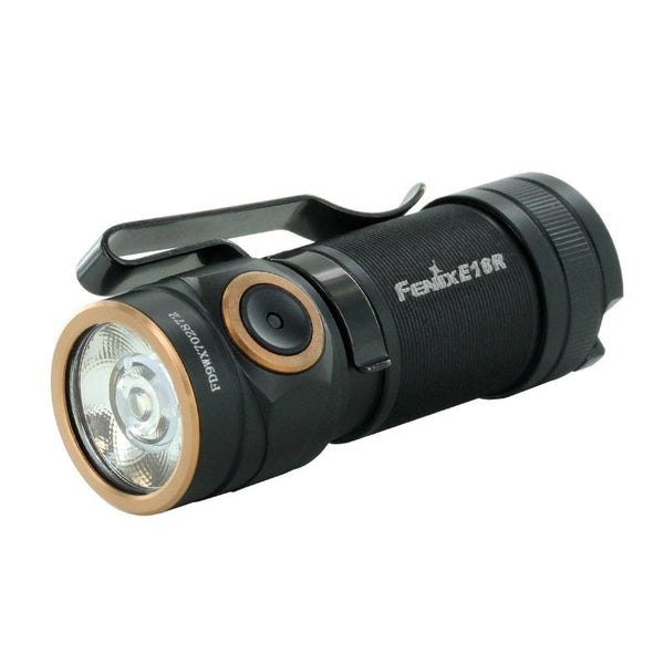 [CLEARANCE] Fenix E18R XP-L Hi Led Flashlight Black 750 Lumens