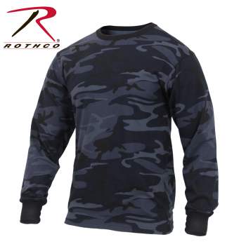 Rothco Long Sleeve Colored Camo T-Shirt