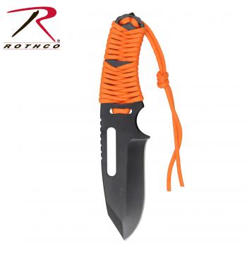 [CLEARANCE] Rothco Large Paracord Knife With Fire Starter