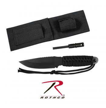 Rothco Paracord Knife With Fire Starter