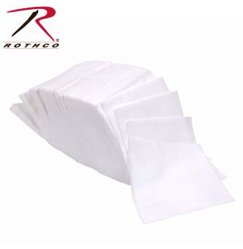 [CLEARANCE] Rothco Cotton Gun Cleaning Patches - 10 pcs