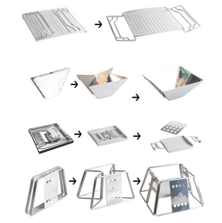 [CLEARANCE] Campingmoon X-series Portable BBQ Grill