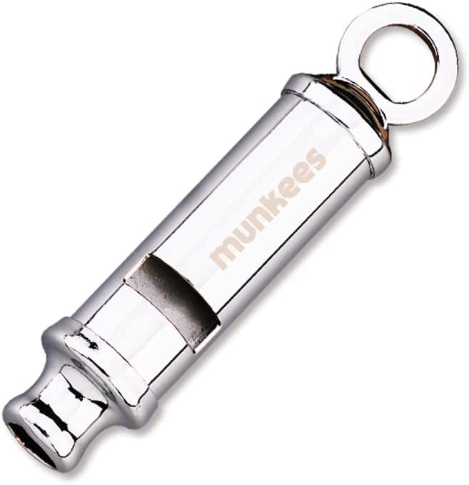 Munkees Brass Bobby Whistle