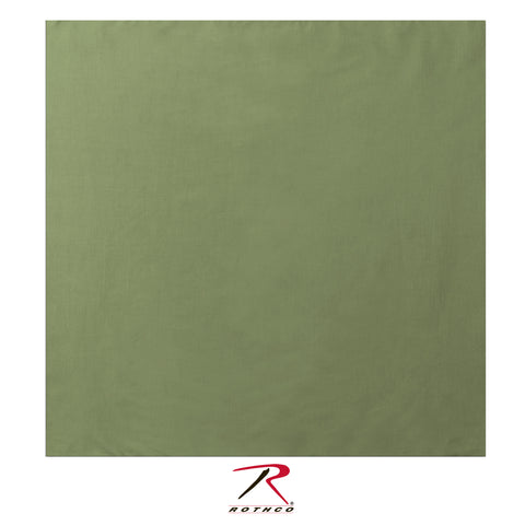 Rothco Solid Color Bandana Olive Drab 22