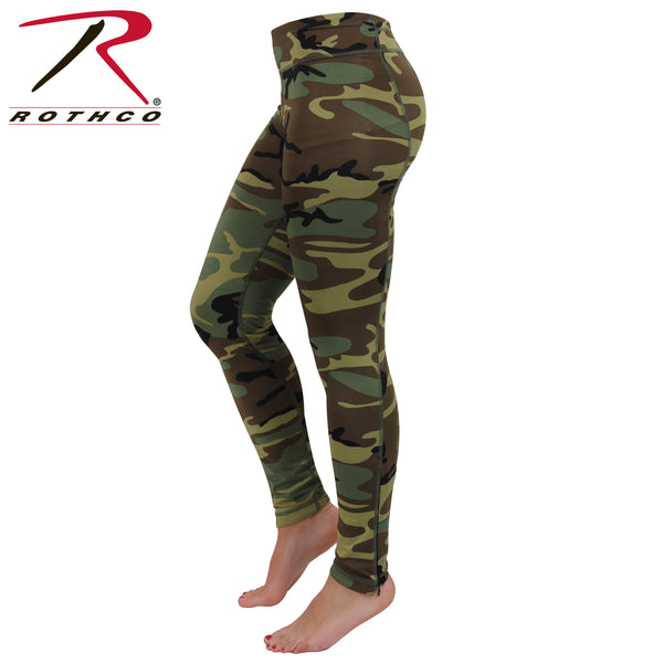 [CLEARANCE] Rothco Womens Camo Performance Workout Leggings