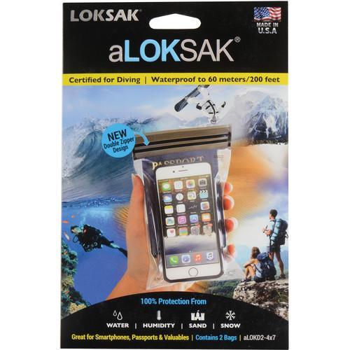 aLOKSAK Double Zip Waterproof Pouch