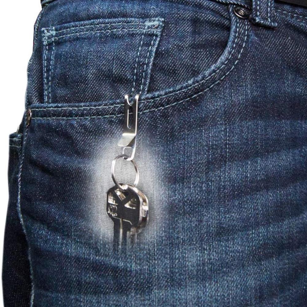 KeySmart Nano Clip Stainless Steel