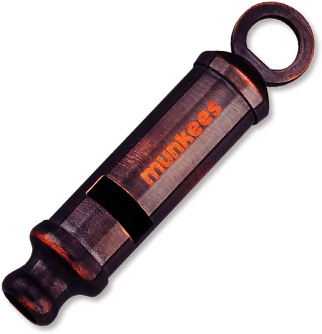 Munkees Brass Bobby Whistle
