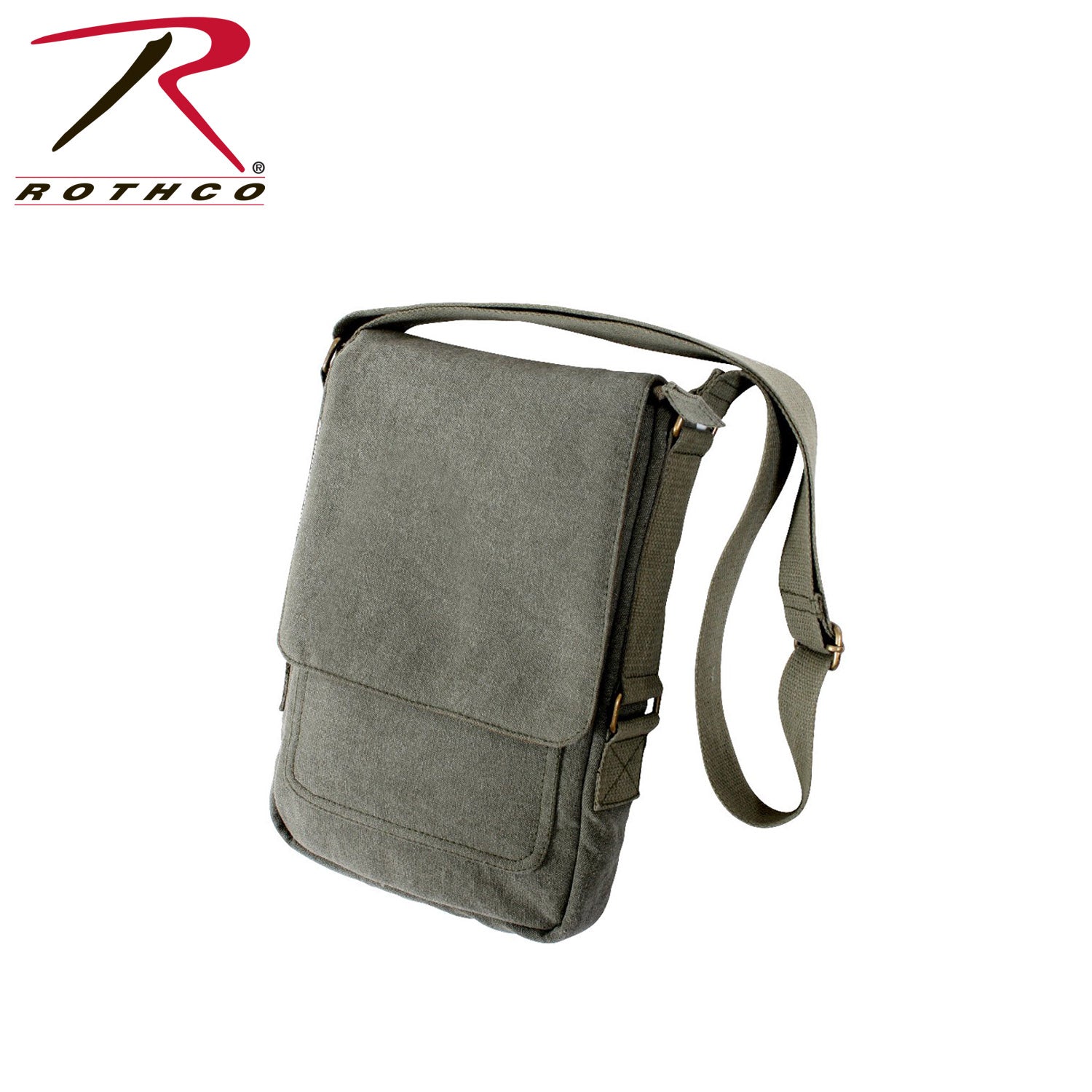 [CLEARANCE] Rothco Vintage Canvas Military Tech Bag