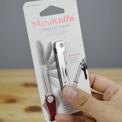 KeySmart Mini Knife - Stainless Steel