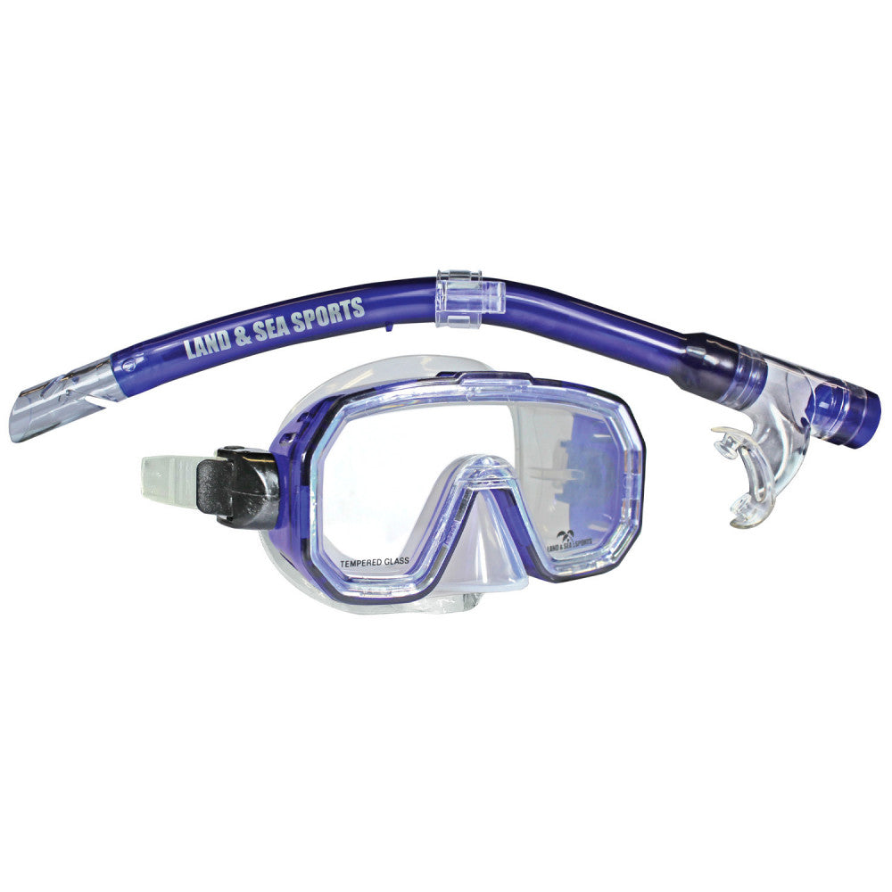 Land & Sea Kakadu Silicone Junior Set Trans Cobalt