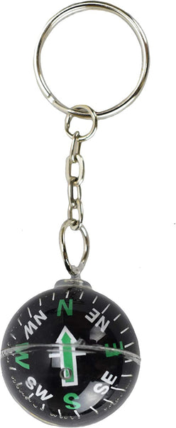 Munkees Ball Compass Keychain
