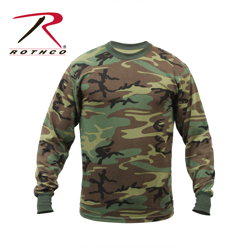 Rothco Long Sleeve Camo T-Shirt