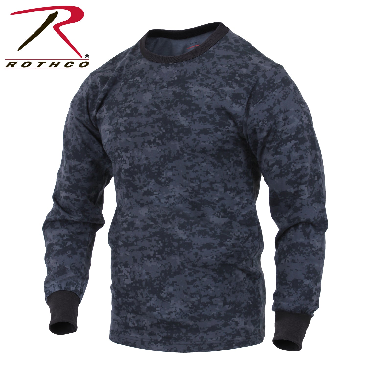 Rothco Long Sleeve Digital Camo T-Shirt