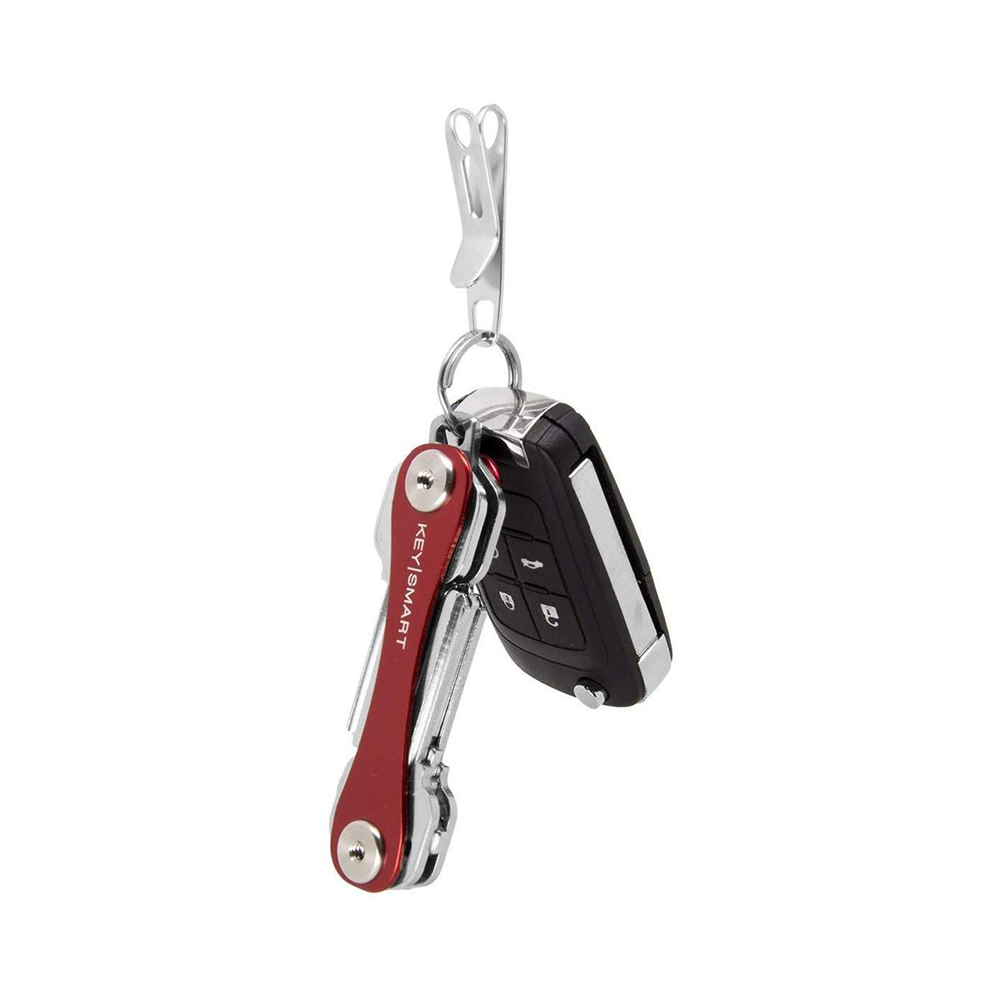 KeySmart Nano Clip Stainless Steel
