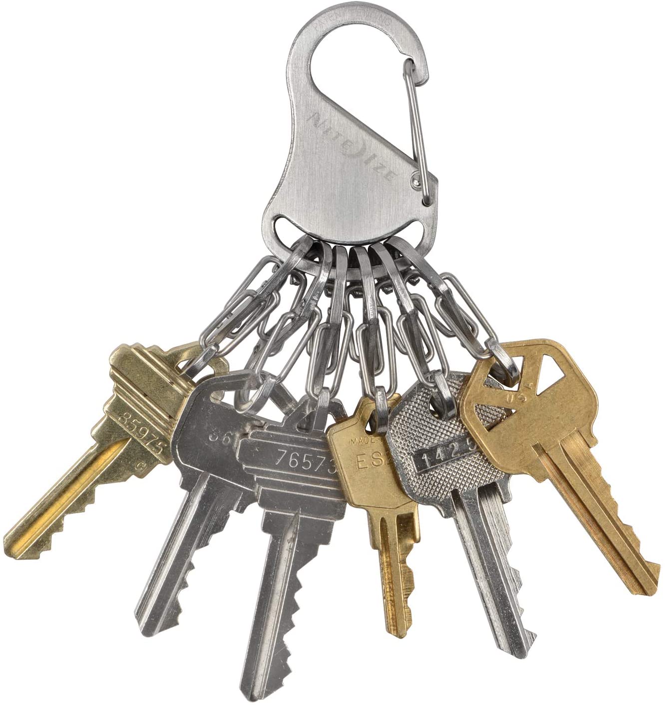[CLEARANCE] Nite Ize Key Rack Clip - Silver/Stainless Steel