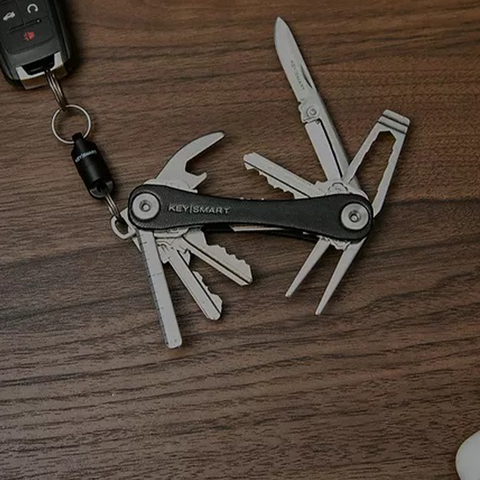 KeySmart Mini Knife - Stainless Steel