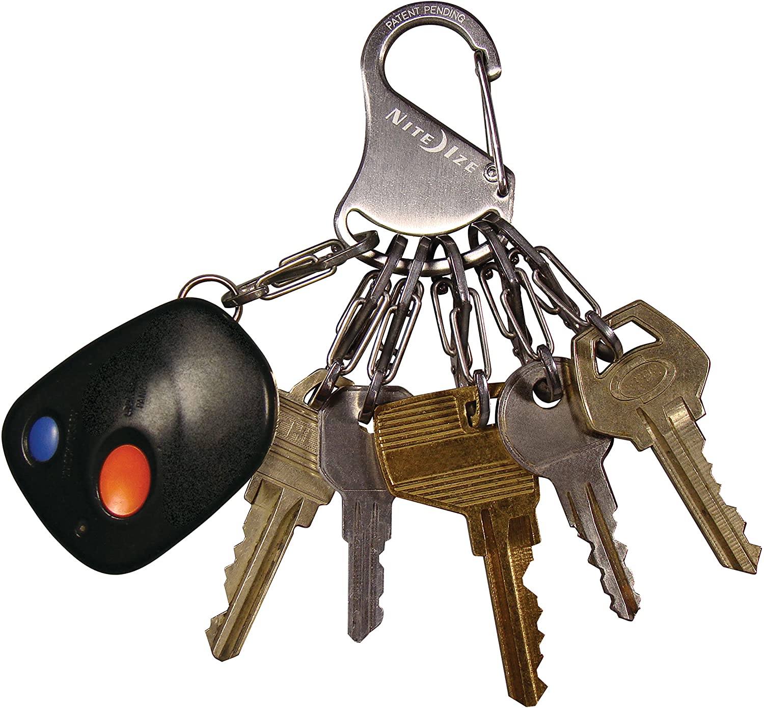 [CLEARANCE] Nite Ize Key Rack Clip - Silver/Stainless Steel