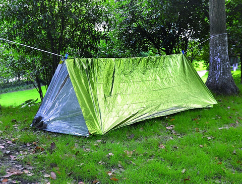 Ace Camp Reflective Tube Tent Green