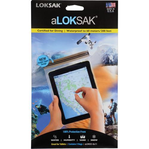 aLOKSAK Double Zip Waterproof Pouch