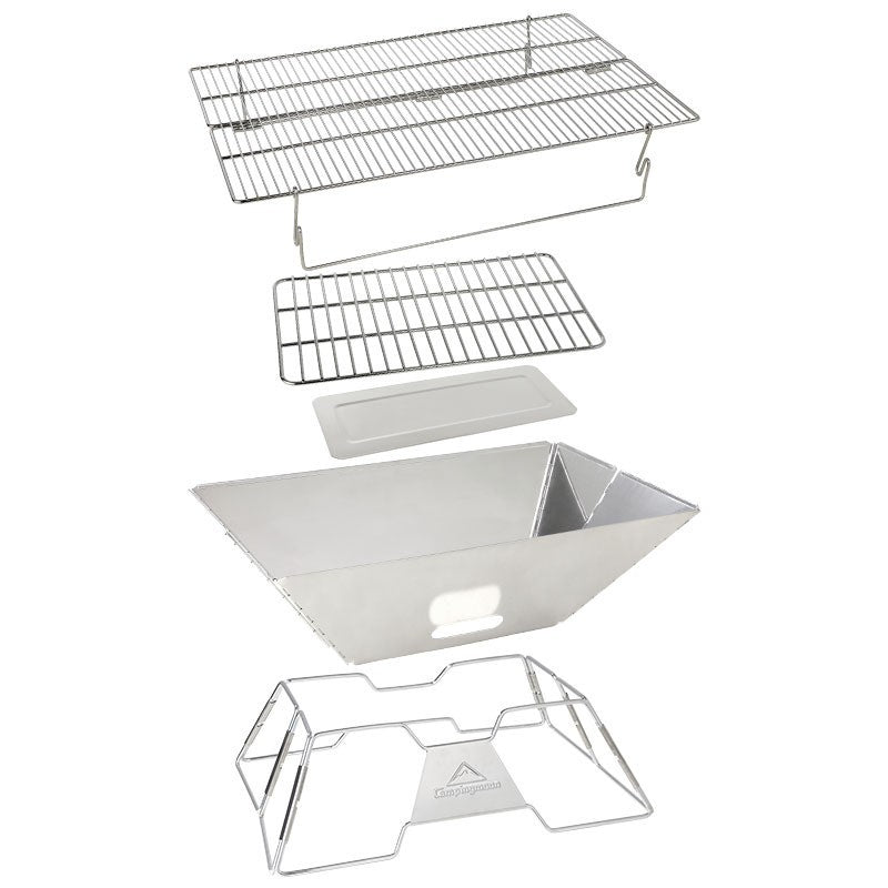 Campingmoon Portable Foldable BBQ Grill