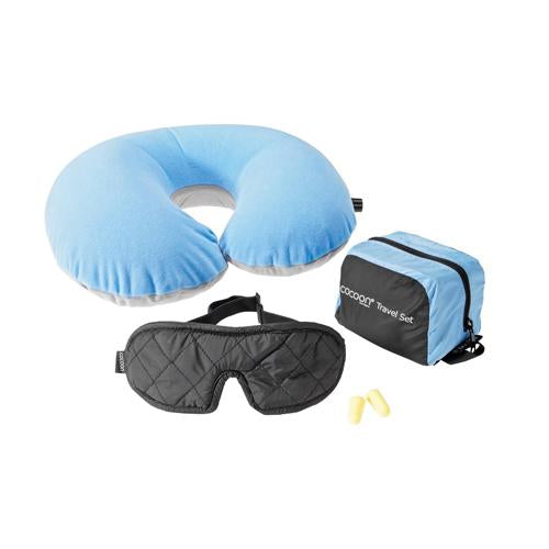[CLEARANCE] Cocoon Travelset Ultralight -Light Blue/black
