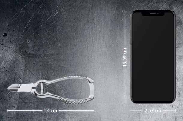 [CLEARANCE] Victorinox Nail Clipper, Sprung Nail Pliers with Grooved Handles