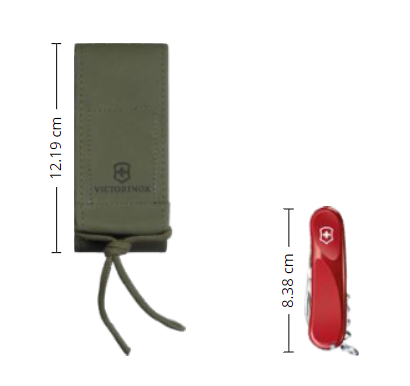 Victorinox Green Plastic Nylon Belt Pouch