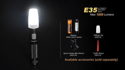 [CLEARANCE] Fenix E35 XL-L2 UE LED Flashlight 1000 Lumens