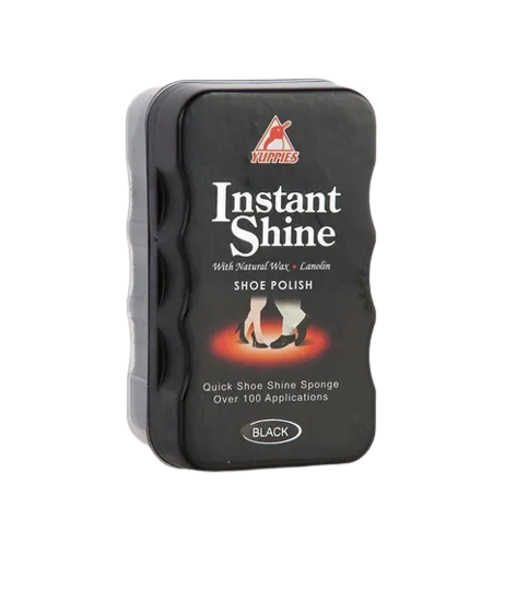 Yuppies Instant Shine Shoe Sponge Black