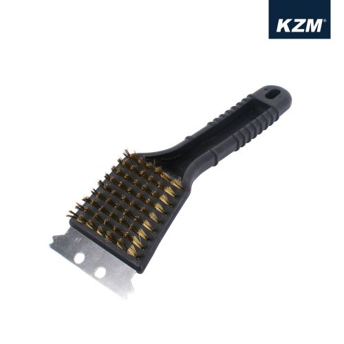 KZM BBQ Tongs and Brush Set