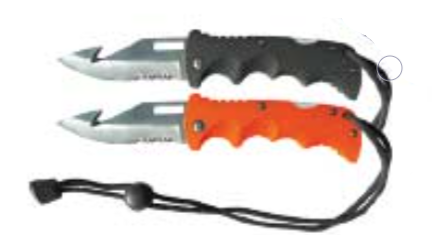 Land & Sea Adventure Folding Knife Black