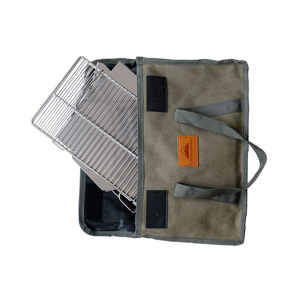 Campingmoon Portable Foldable BBQ Grill