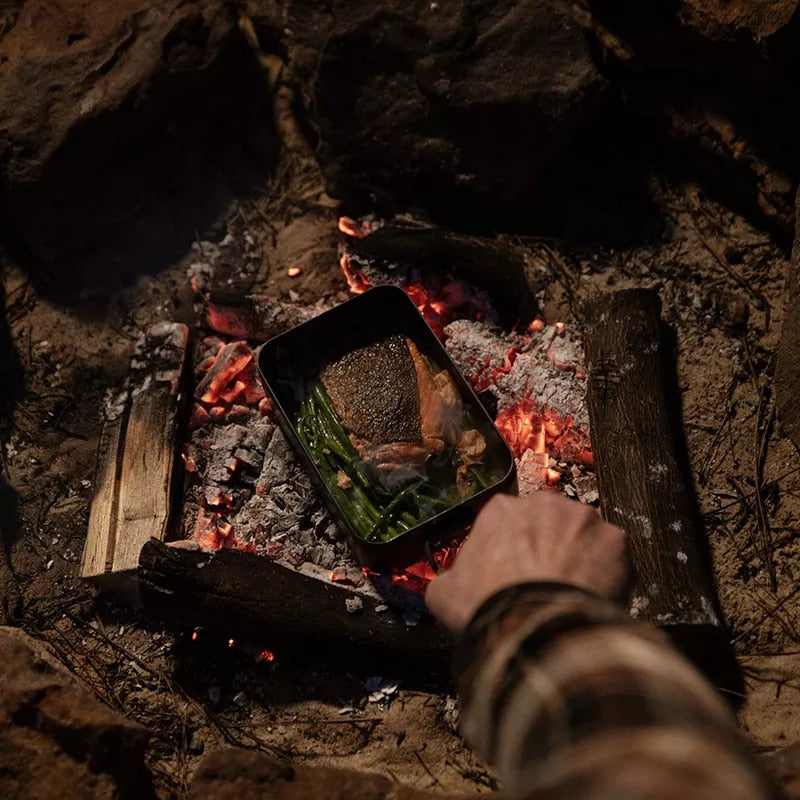 Naturehike Aluminum Alloy Square Lunch Box