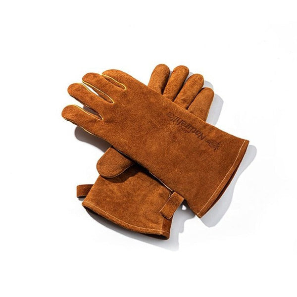 Naturehike Flame Retardant Cow Split Leather Glove