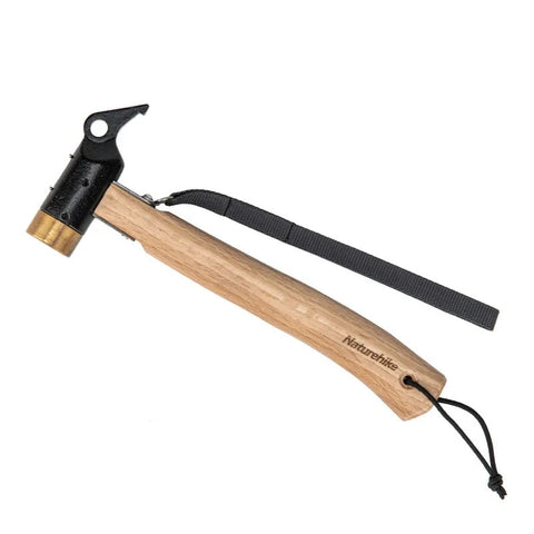 Naturehike Camping Hammer w/ Solid Wood Handle