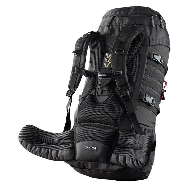Caribee Pulse Rucksack 65L - Black