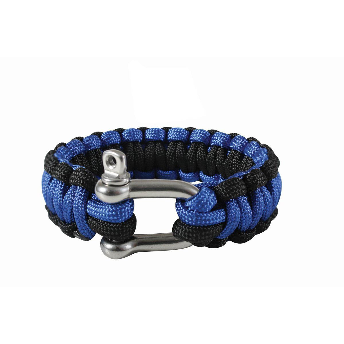 [CLEARANCE] Rothco Thin Line Paracord Bracelet With D-Shackle