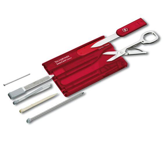 Victorinox Swisscard Classic Nailcare Red