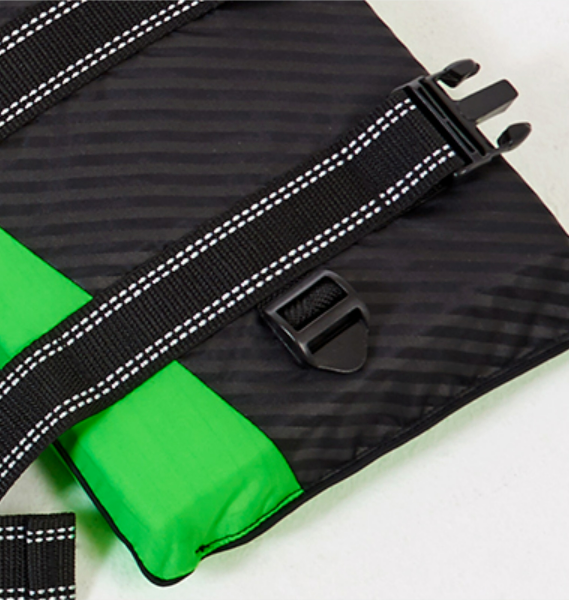 [CLEARANCE] KZM Traxx Z1 Life Jacket L Green