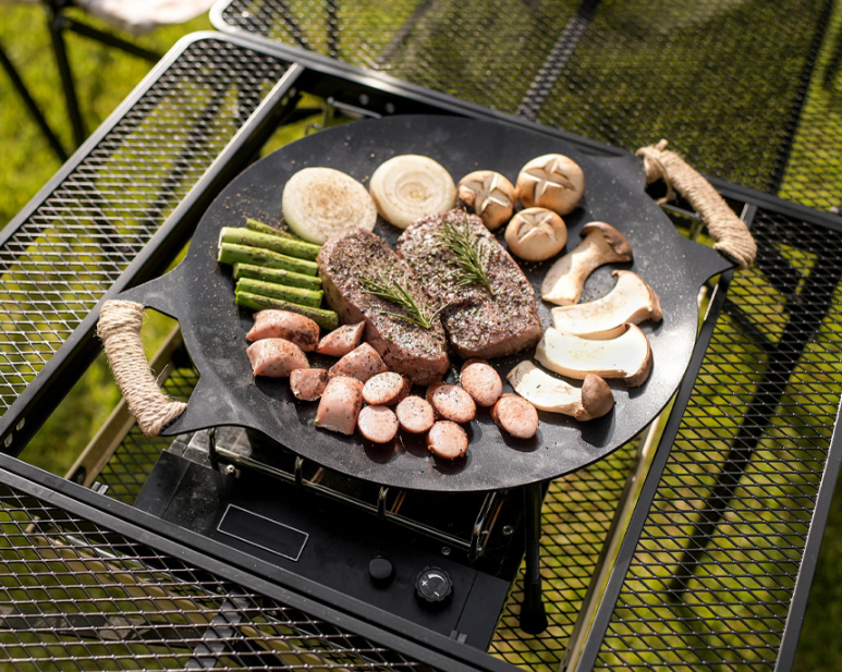 KZM Union Iron BBQ Plate
