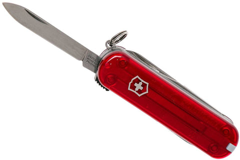 Victorinox Nailclip 580 Red Transparent
