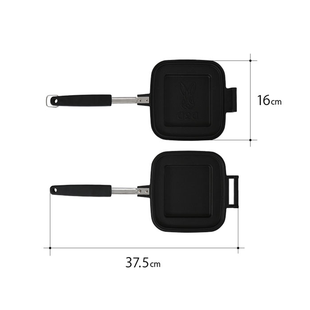 [CLEARANCE] DoD Usa-sand Maker - Outdoor Camping Two Sided Pan