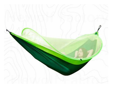 Hewolf Outdoor 1-2 Persons Quick Automatic Opening Camping Hammock