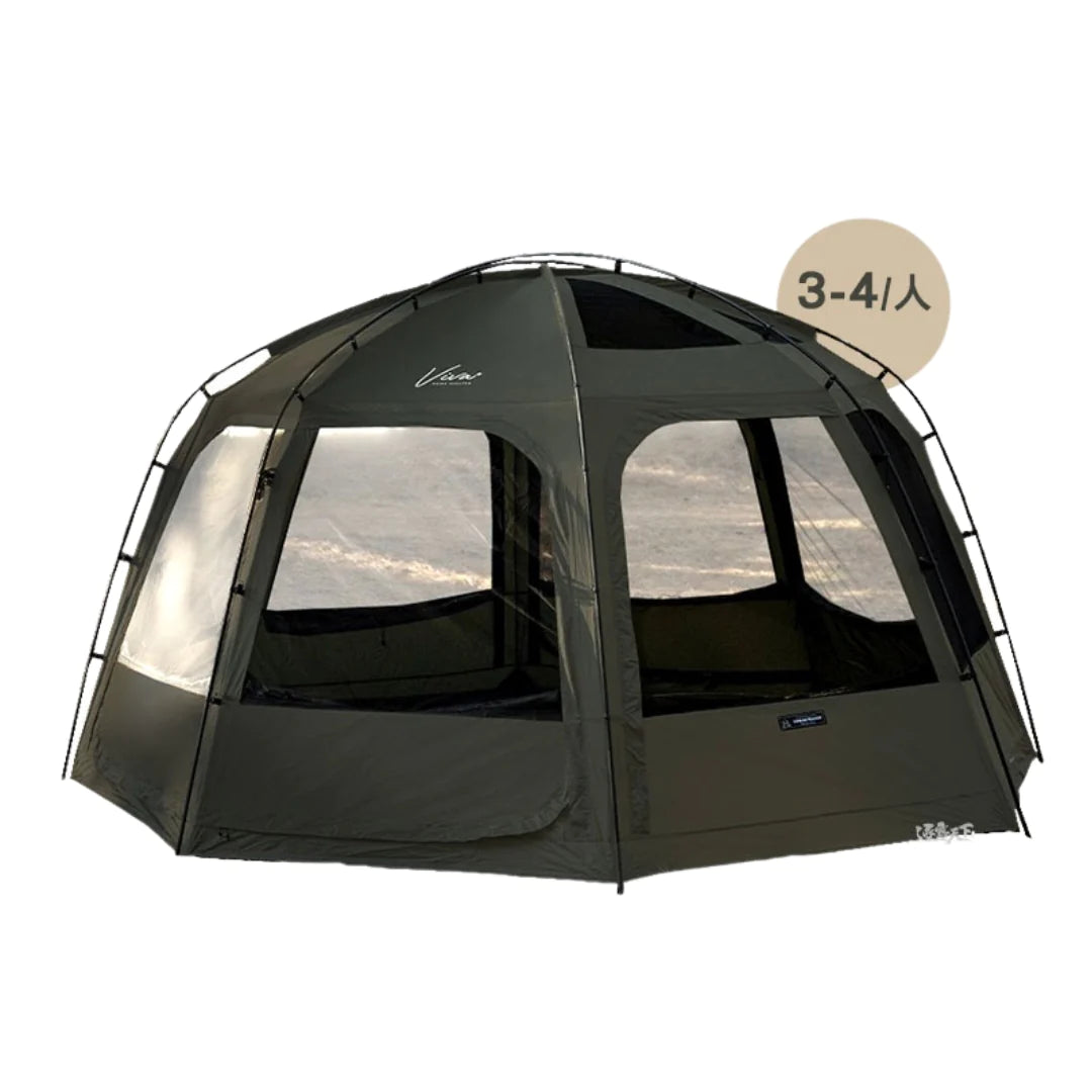 KZM Viva Dome Shelter Plus 3-4 Person